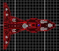 Well here it is! my second ship<br />with a little more power to it yes the design feals a little weird but I like it leaves lots of weapon platforms I call it Cruiser as i can't think of a good name for it it has rail guns and plasma guns meant to have a bit of battleship look to it