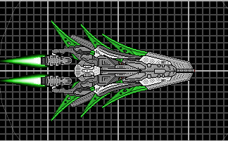 sorry forgot to add photo first time round this has got weapons but its not a functioning ship yet just a design and perhaps the basis for a fleet if its any good personally im not sure