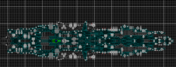 Hel Battleship.<br /><br />Far, FAR too many guns, I know. But I assume everybody does it ocne :)