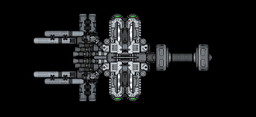 this is the core internals of the ship, which i'm pleased with as they are