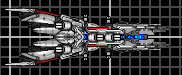 Ratai DD2 Demigod - Assault destroyer and only seen with guardian fleet - hence the red stribes.