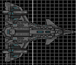 Thundersabre Mk. II--going to shrink it down to about a quarter of that size so it looks like you could fit about a dozen of those in the Cat's Eye or so--it's only a personal fighter after all.