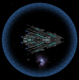 the latest version of an old ship i have. if used in combat, you may notice several things, first, its not very well balanced, second, it's parenting is rather poor.