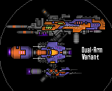 Putting the Eh? into Asymmetry...<br />This is the first asymmetrical ship I've ever done. Asymmetry confuses TSA.