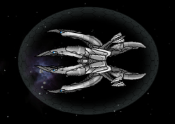 a new construction method was used to create the versatile flotilla class heavy cruiser. notable for relying heavily on pulse beam weapons.
