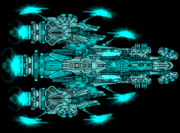 An Arcam Ship ready for battle.