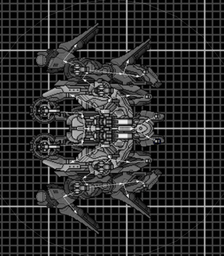 And here it is, the actual Cruiser of the fleet, no a battleship or carrier or, hell, not anything close to a Flagship or a superstation or... Lets just say it's still small and weak okay?<br /><br />3.45k core health.<br /><br />4x Varos machine cannons,<br />4x Flak cannons MKII,<br />2x Armor buster missile cannons,<br />2x Deos machine cannons.