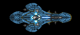 &quot;Eradwaith&quot; class Assault Destroyer; this heavy destroyer sports a rainbow of heavy weapons, designed to harass far larger ships.
