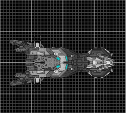 Izanami Gate Ark<br />originally designed for transporting supplies and small ships over long distance with small but precise worm hole, the matriarchy had a different use for it. The rear gates were modified to warp in shots from numerous large particle guns called &quot;the bejeweled spear&quot; that can not be  used by ships due to large power requirement.