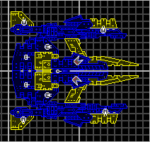 the new battleship! DB-01<br /><br />weapons-<br />2x beam cannons<br />2x flak interceptors<br />1x particle interceptor <br />6x pulse repeaters<br />-