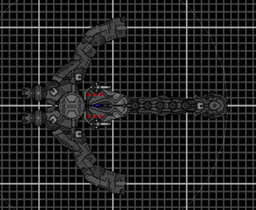 The Warbird is a versatile cruiser. Its main beam cannon and the blasters make it dangerous at any range and its point beams and the nano matrix can support and protect every ship in a fleet