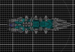 This is the assault carrier. Take note that i added in the green in teh middle of the ship like what i did with the light carrier